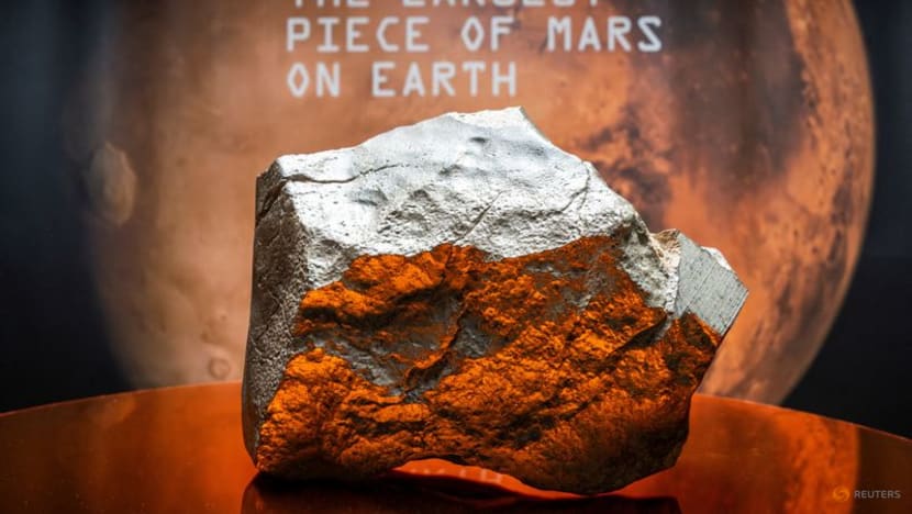 Martian meteorite sells for record $5.3 million at Sotheby's