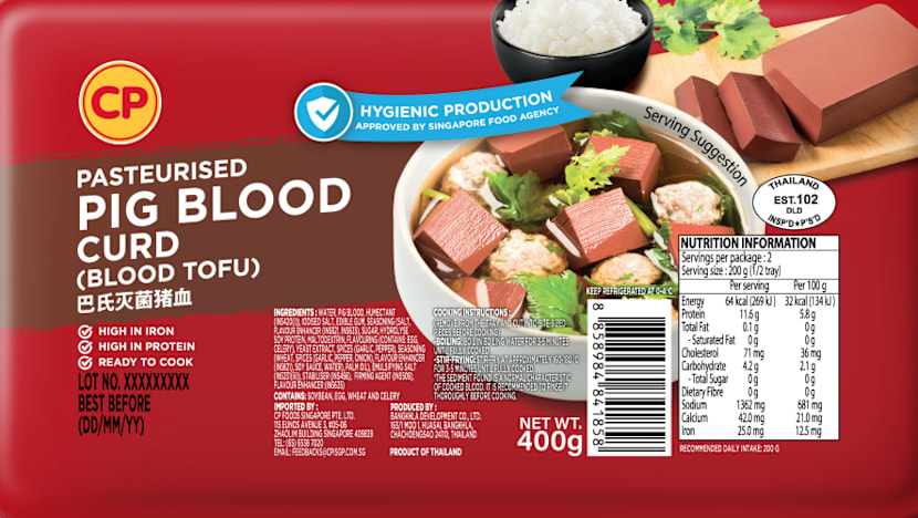 Singapore gives green light for pork blood products after almost three decades