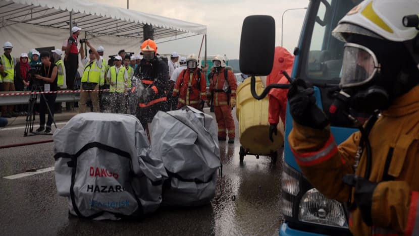 S’pore, M’sia in chemical spill joint exercise