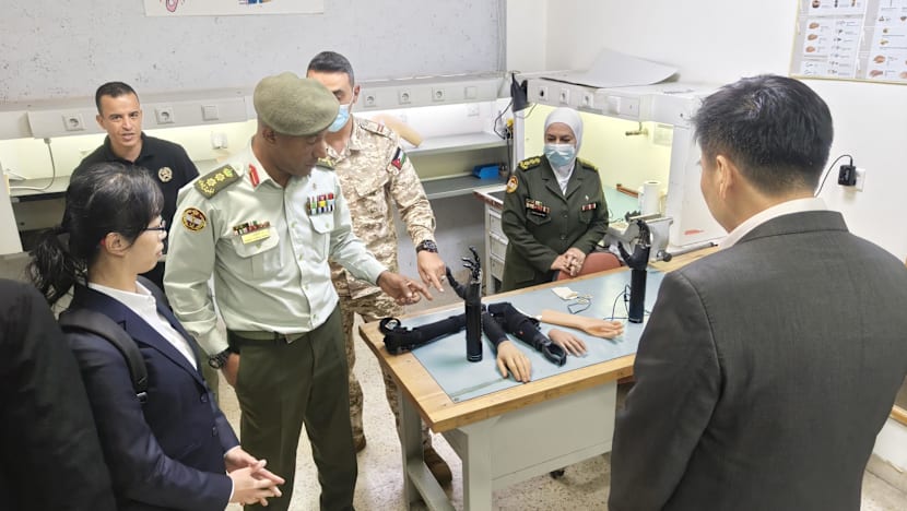 Singapore donates prosthetic limbs as part of aid for Gaza 