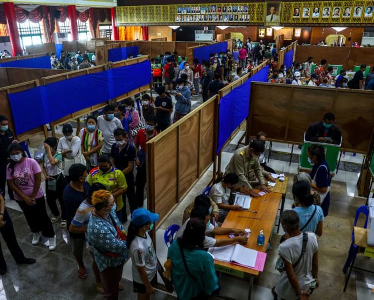 Thai election commission vows to be error-free in May 14 polls amid hiccups during advance voting