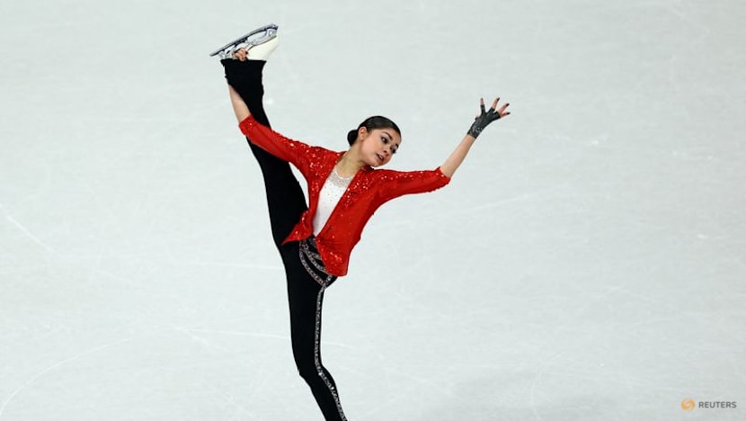 Figure skating-Russian teen Petrosian dazzles in Olympic figure skating debut
