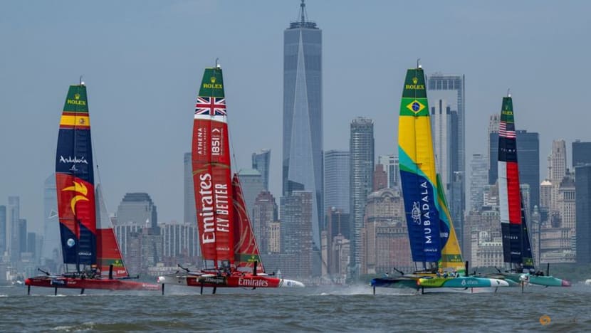Sailing-Spain take lead on day one of SailGP in New York Sailing-Spain take lead on day one of SailGP in New York
