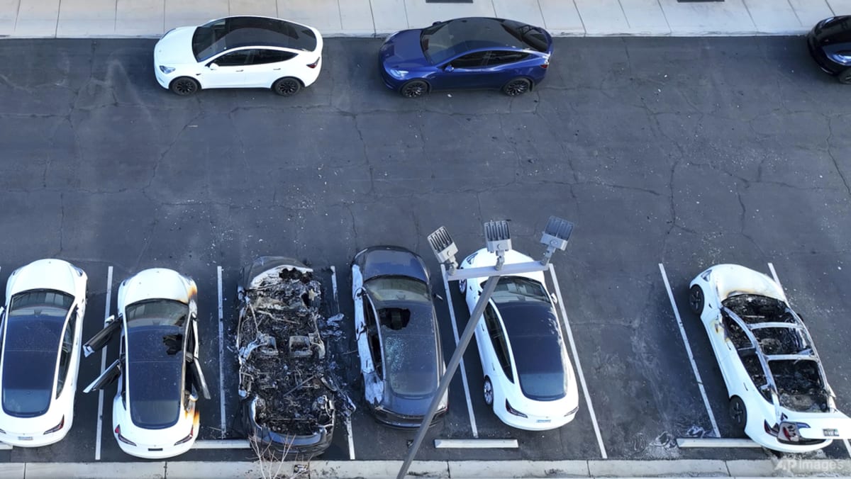 US attorney general calls Tesla vandalism 'domestic terrorism'
