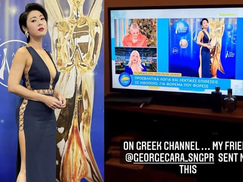 Cynthia Koh Is Famous In Greece Now! Star&rsquo;s Sassy Response To Haters About Her Sexy Dress Makes Greek News