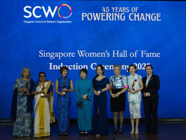 A world-renowned scientist, a former SingHealth CEO and 4 others, inducted into Singapore Women’s Hall of Fame 