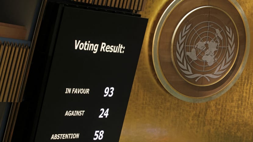 Singapore abstains from vote to suspend Russia from UN human rights body