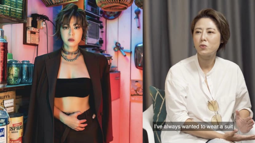 Cynthia Koh Has Always Wanted To Wear A Suit To The Star Awards, But Says She’s Too Short To Do So