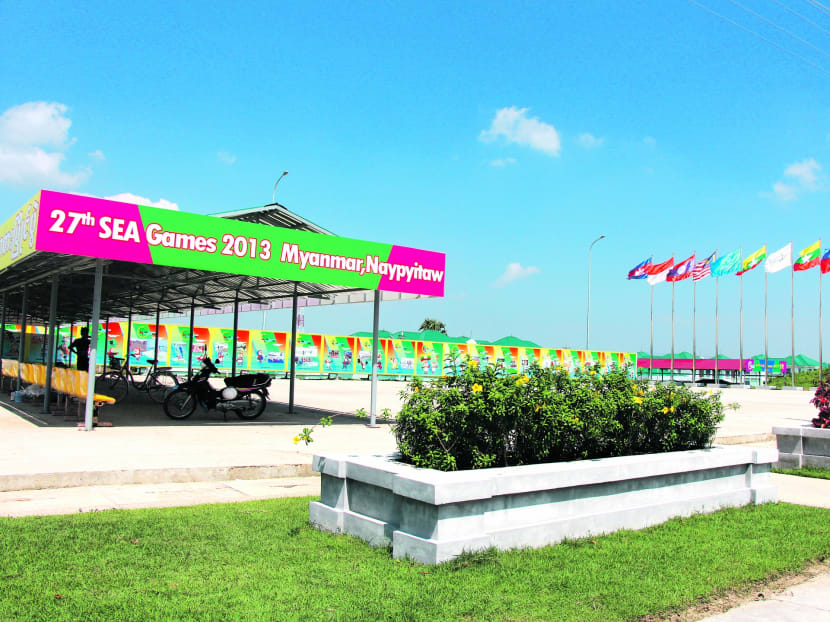 Naypyitaw’s games venues sport identical looks
