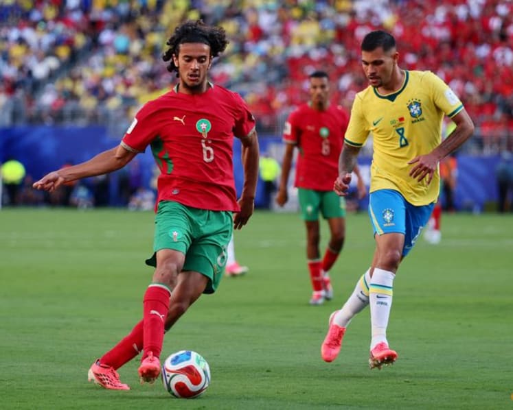 Teenage prodigy Bouaddi strides imperiously onto World Cup stage
