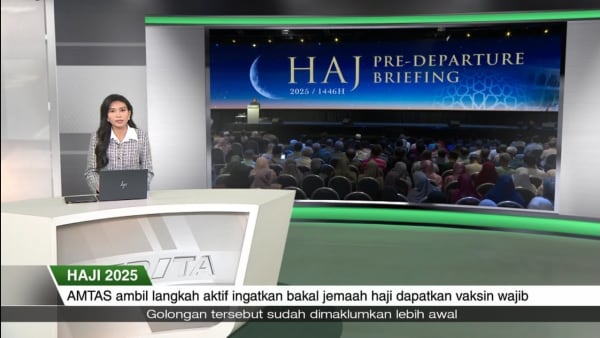 Liputan Wartawan | Taklimat Haji 2025 – Bakal jemaah SG diingatkan lagi untuk dapatkan tiga vaksin