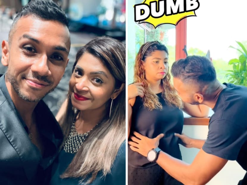 Taufik Batisah shows us why you should never squeeze your wife's love handles & call her cute