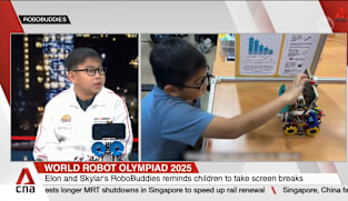 Two primary school students invent robot that reminds children to take screen breaks