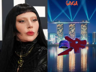 Lady Gaga’s official website showcases Singapore icons like the dragon playground ahead of concert
