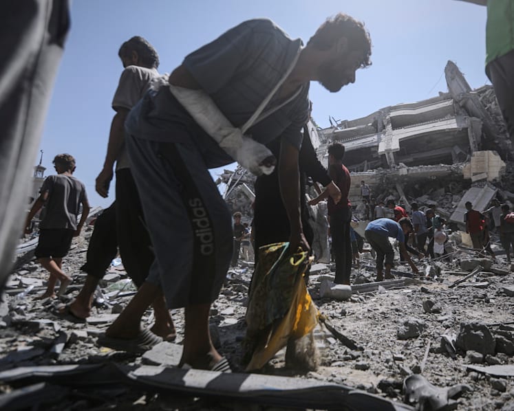 UN says time is short to stop famine spreading as Israel bombards Gaza City