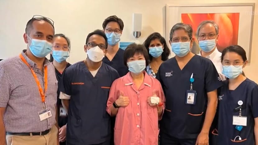 Son gave me life, says mum who received Singapore’s first liver transplant in a stage four cancer patient