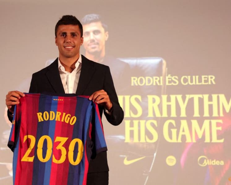 Rodri ends glittering Man City spell with move to Barca