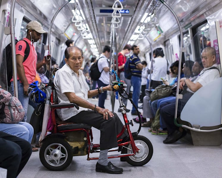 Faces on the Subway: Former mini-mart owner, 86, finds greater freedom of movement