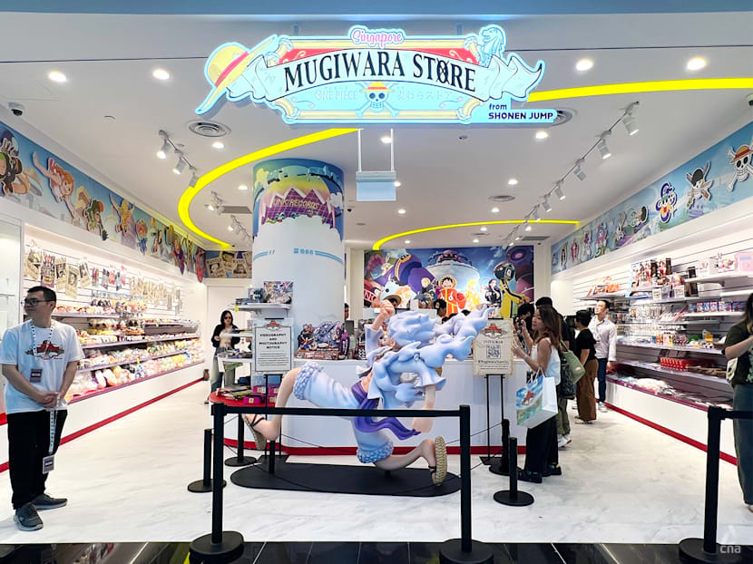Singapore's first official One Piece Mugiwara Store opens at Jewel Changi Airport on Sep 12