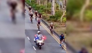 32 cyclists fined for breaching group size rule on the road