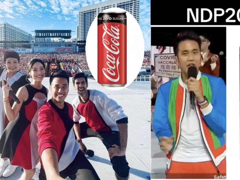 100PLUS, Coke Zero and Pepsi: These are all the drinks 987 DJ Joakim Gomez has cosplayed for NDP 