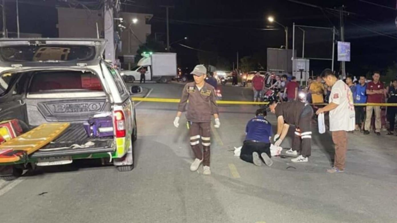 从摩托车上跌落 女幼童泰国遭货车碾压身亡