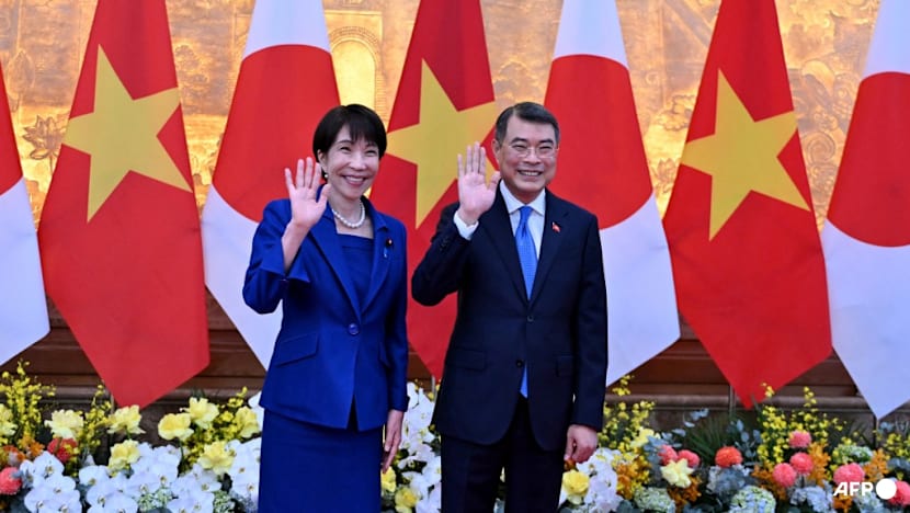 Japan PM Sanae Takaichi meets top Vietnam leaders in Hanoi