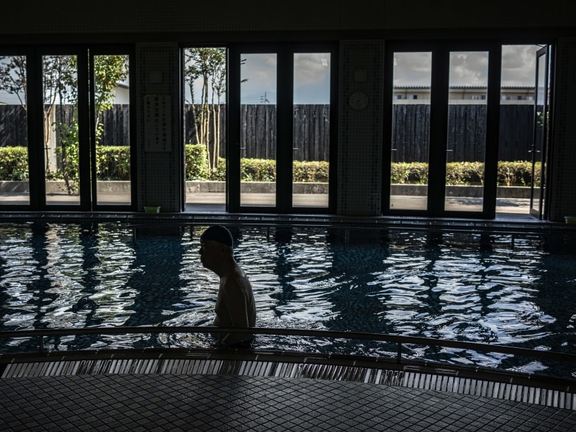 File photo of a public bath in Japan. File photo of a public bath in Japan.