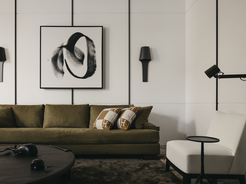 This home in Singapore was designed around a single piece of furniture This home in Singapore was designed around a single piece of furniture
