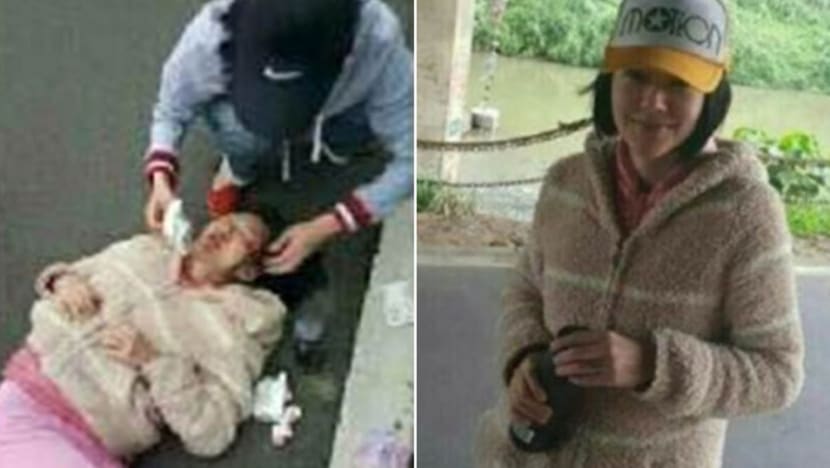 Dee Hsu involved in a road accident