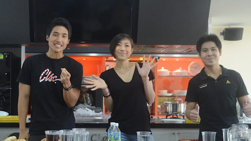 Local competitive eater Sarah Ow doesn’t like to waste food