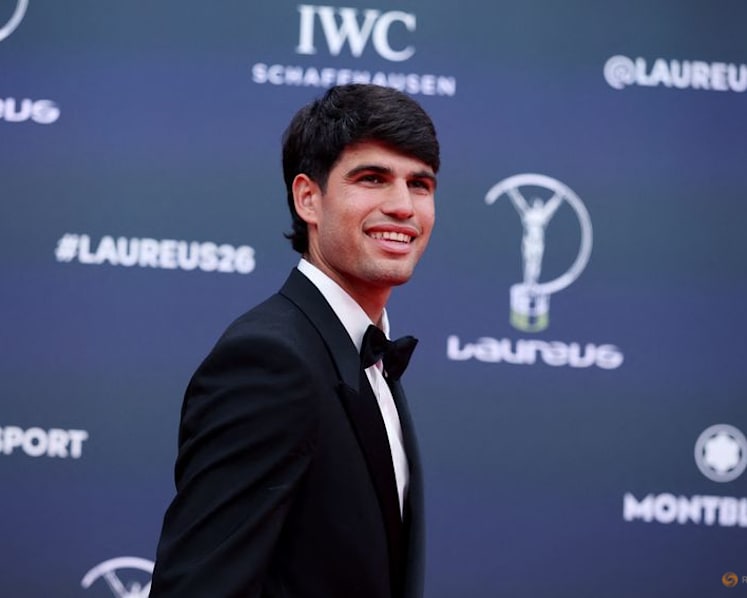 Tennis duo Sabalenka and Alcaraz sweep top Laureus honours in Madrid