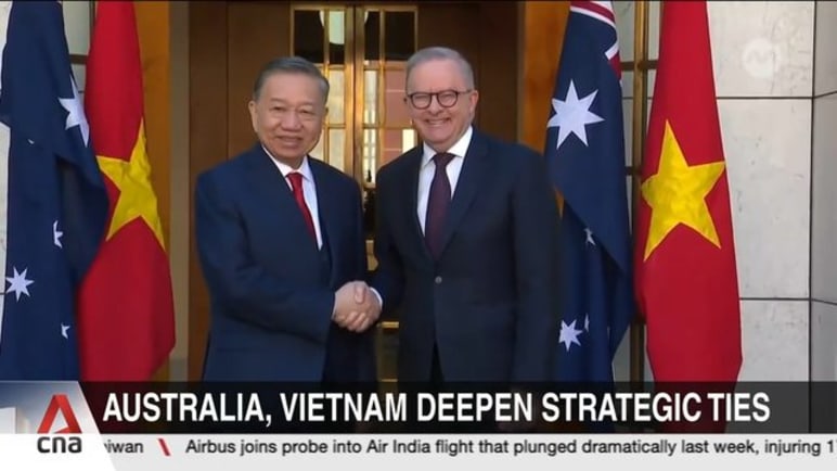 Australia-Vietnam relations: Albanese, To Lam commit to stronger defence and security ties 