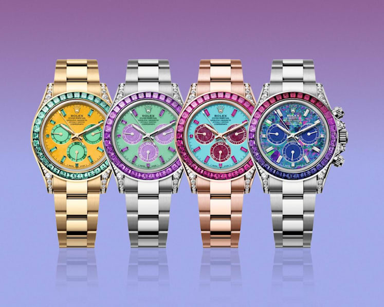Rolex to auction 4 unique gem-set Cosmograph Daytona watches for charity