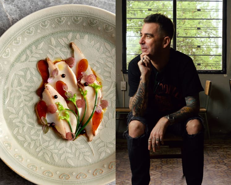 Chef Sam Aisbett’s restaurant Akuna turns 2 and has a Michelin star for the second year running