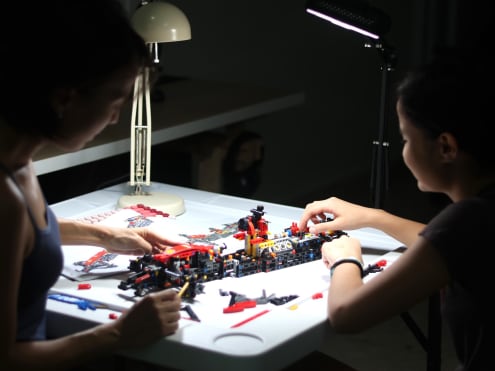 Lego Ferrari SF-24 review: Building a kit and creating memories, one brick at a time
