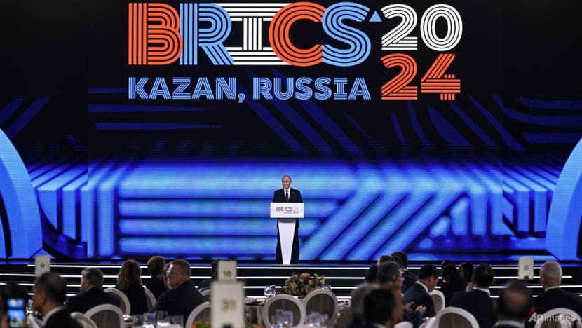 BRICS leaders tout joint finance, trade projects at Russian summit BRICS leaders tout joint finance, trade projects at Russian summit