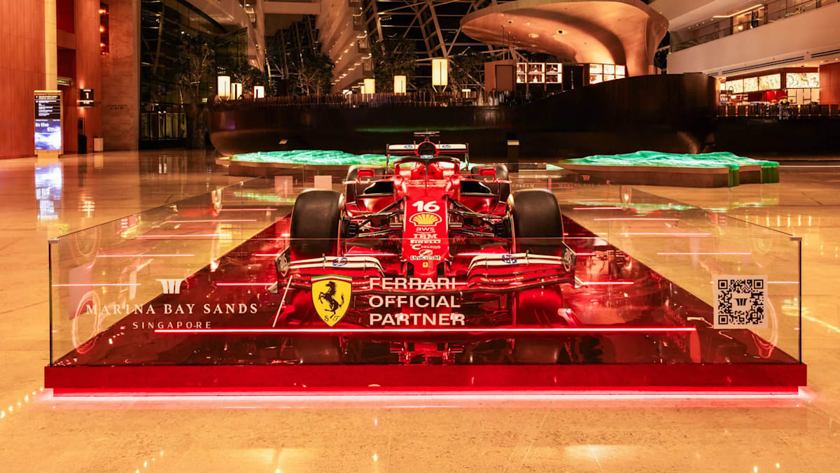 Marina Bay Sands to host Ferrari race car, luxury pop-up and F1-themed events ahead of Singapore Grand Prix