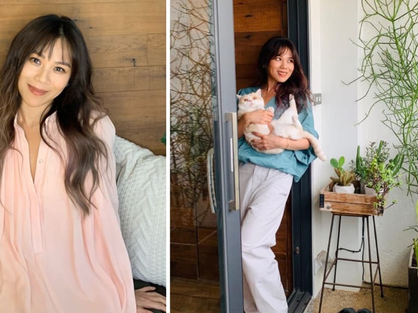 The 46-year-old, who just released her new album Depart, is giving all her love to her plants and cats for now.