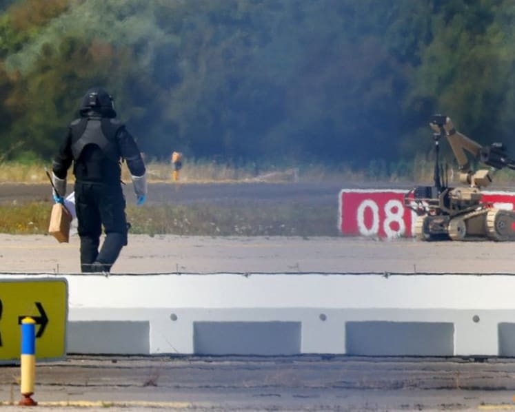 Germany opens terrorism probe after explosive drone found at air cargo hub