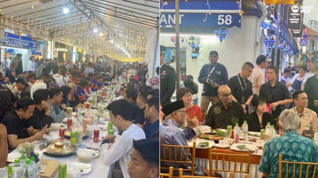 1500人一同开斋！甘榜格南办最大规模斋餐盛宴