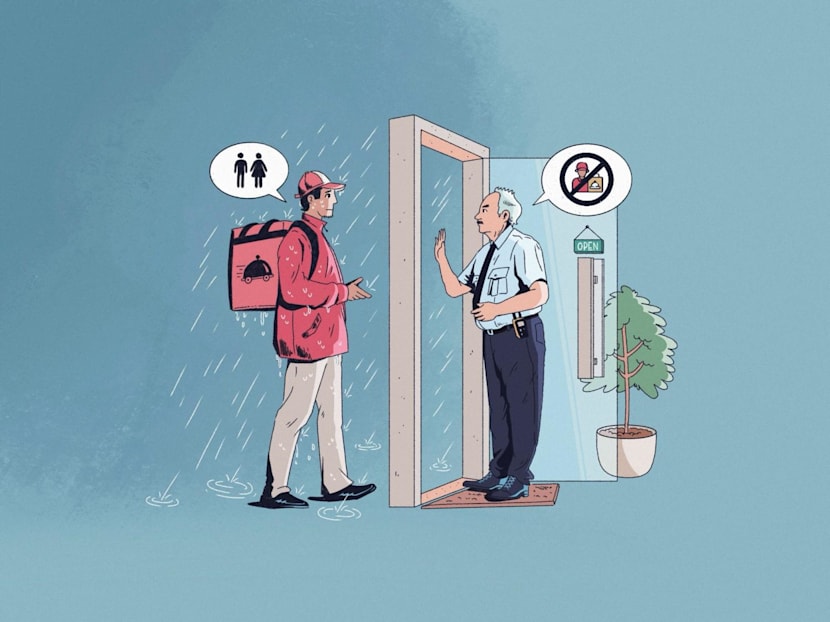 The Big Read in short: Respect, kindness in short supply for food delivery riders