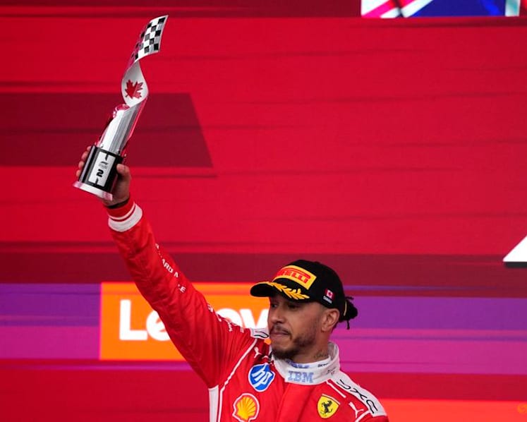Hamilton unlocks Ferrari magic with Montreal breakthrough