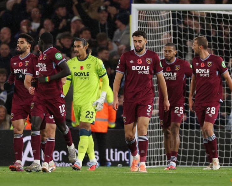 West Ham’s woes continue with worst start in over 50 years