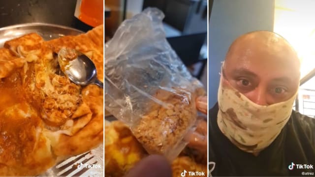 咸蛋虾印度煎饼不见虾！男子表不满 餐馆做出回应
