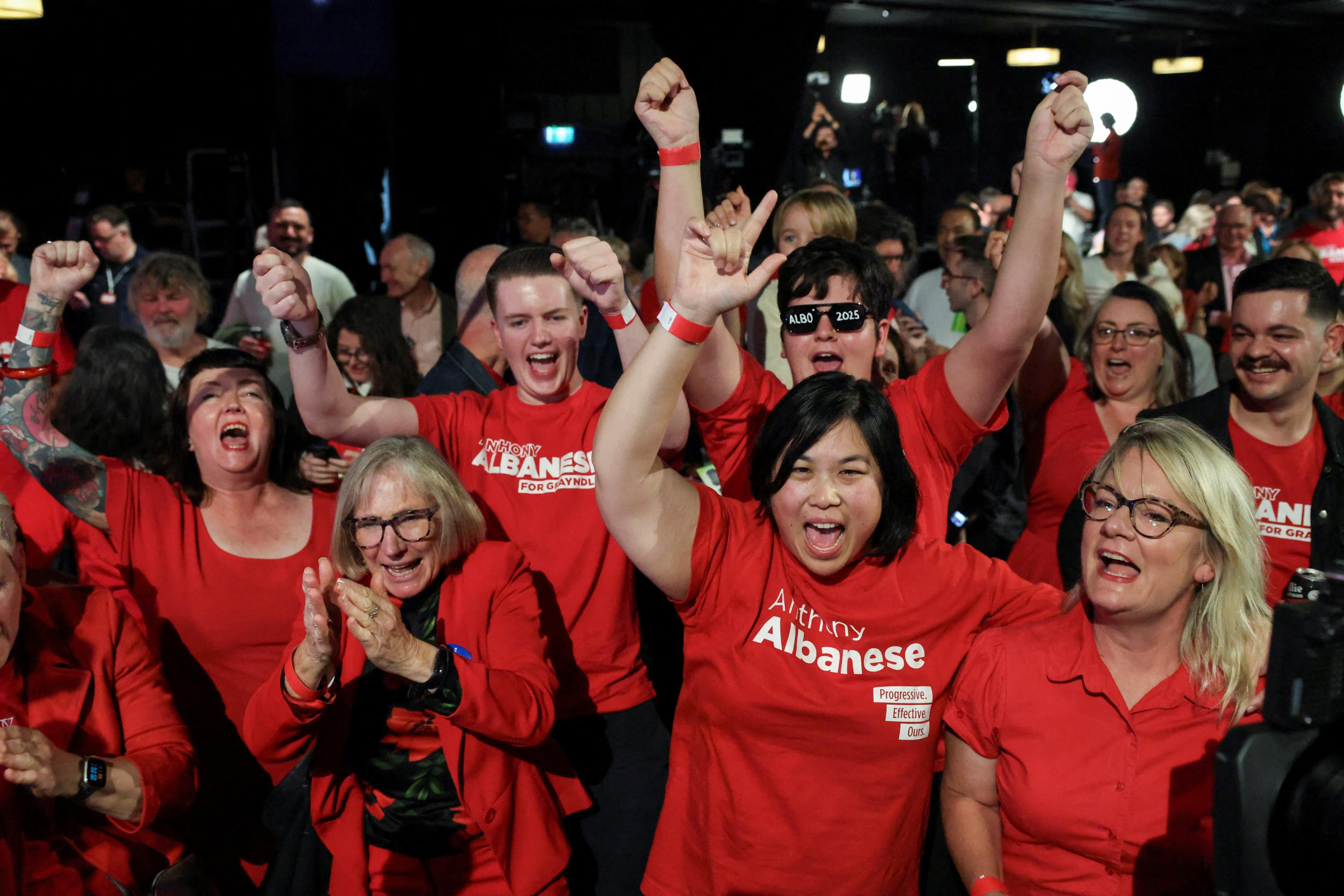 澳大利亚大选初步计票结果总理领导的工党将赢得大选- 8world