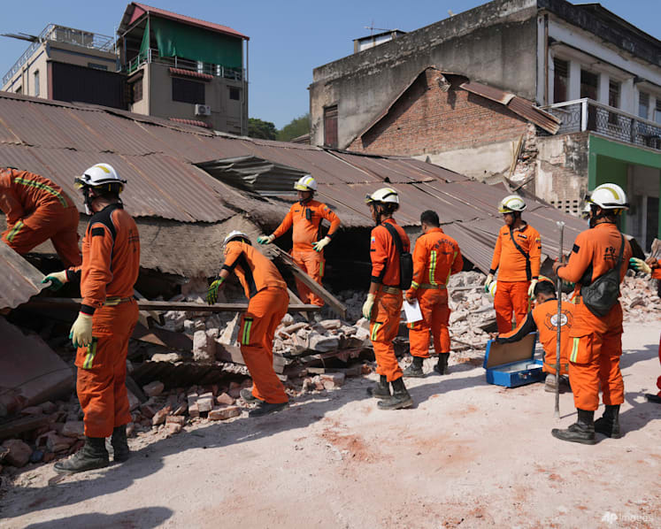 ‘Stay strong, my loved ones’: Anguish in Myanmar as hopes fade for quake victims