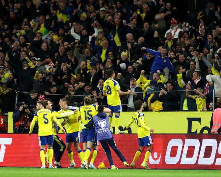 Gyokeres strikes late as Sweden edge Poland to reach World Cup finals