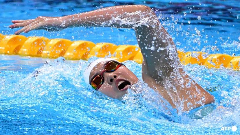 China's Yu, 13, wins third gold with latest Asian Games record