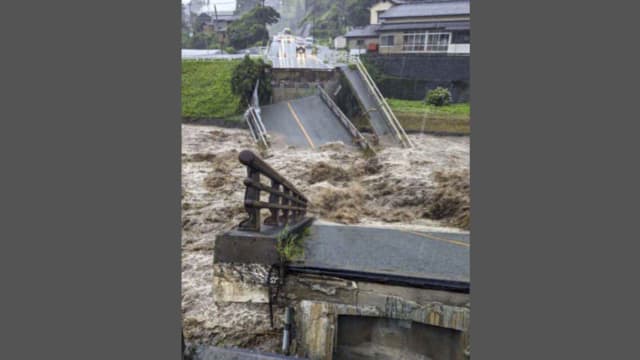 日本九州暴雨成灾 紧急疏散约36万名居民